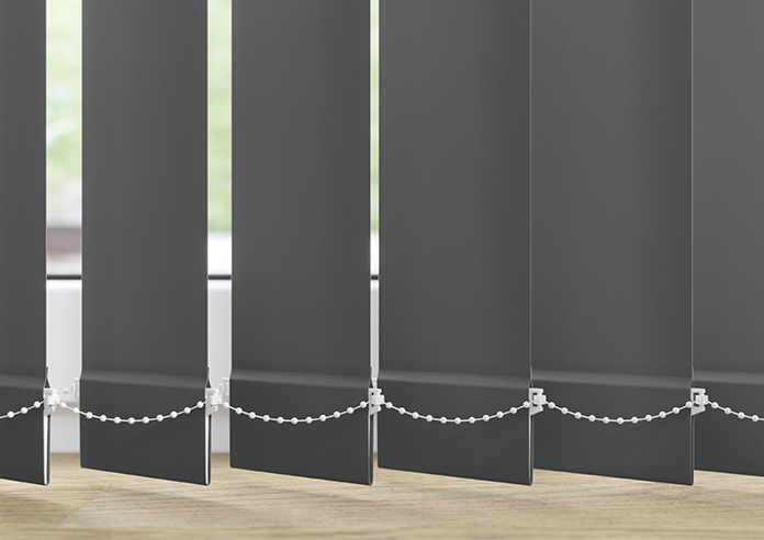 Andromeda, Grey Dusk - Vertical Blind Slats - Image 3